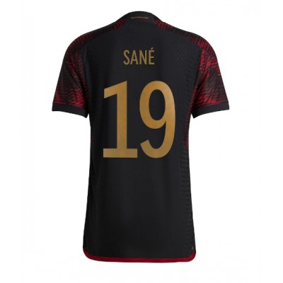 Fotballdrakt Herre Tyskland Leroy Sane #19 Bortedrakt VM 2022 Kortermet